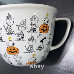 Nouvel ensemble de vaisselle en céramique Peanuts Charlie Brown Snoopy, lot de bol et essuie-mains