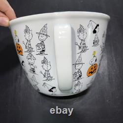 Nouvel ensemble de vaisselle en céramique Peanuts Charlie Brown Snoopy, lot de bol et essuie-mains