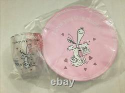 Nwt Pottery Barn Kids Peanuts Valentine Charlie Brown Snoopy Plates Cups Ensemble