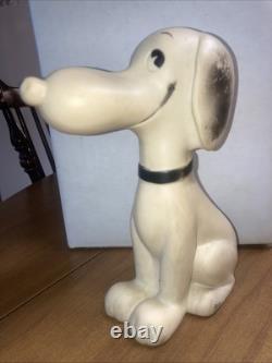Original Vintage Hungerford Peanuts 1958 Snoopy-United-Vinyl/Rubber- 7.5 Rare