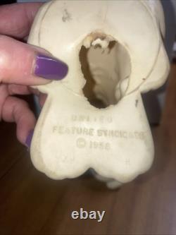 Original Vintage Hungerford Peanuts 1958 Snoopy-United-Vinyl/Rubber- 7.5 Rare
