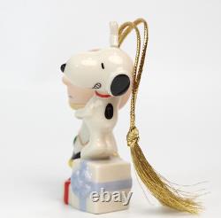 Ornement Lenox Peanuts Snoopy Tu es un arbre de Noël Charlie Brown avec boîte