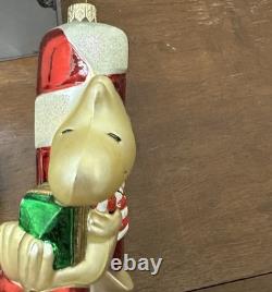 Ornement Polonais Kurt Adler Peanuts Lucy Snoopy Charlie Brown Woodstock Lot de 4