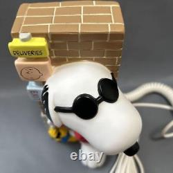 Ornement Snoopy 3D pour téléphone Peanuts Charlie Brown - Édition Limitée Vintage Rare Japon Rétro