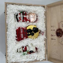 Ornement d'édition limitée du 50e anniversaire des Peanuts Polonaise Kurt Adler Snoopy Charlie Brown