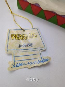 Ornement de Noël Jim Shore Peanuts Charlie Brown 4057673 Maison de Snoopy