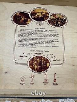 Ornement en bois Peanuts Polonaise Kurt Adler Charlie Brown Snoopy Woodstock Boîte