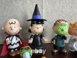 PEANUTS 2009 Fun Éternel 60 Ans Figurines d'Action Halloween Ensemble de 8 personnages