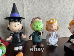 PEANUTS 2009 Fun Éternel 60 Ans Figurines d'Action Halloween Ensemble de 8 personnages