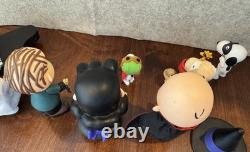 PEANUTS 2009 Fun Éternel 60 Ans Figurines d'Action Halloween Ensemble de 8 personnages