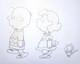 Peanuts Charlie Brown Charles Schulz Dessin Original Cel Prod Oiseau Snoopy