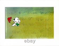 PEANUTS Charlie Brown et Snoopy Show Animation Cel n Dessin 1983-1985 16