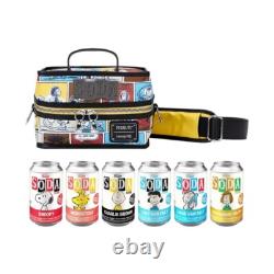 PEANUTS Ensemble de Chase SODA en Vinyle Funko 6-Pack Cooler Loungefly Snoopy Charlie Brown