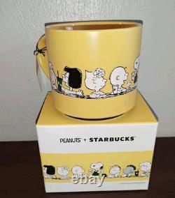 PEANUTS X STARBUCKS 2025 Tasse en céramique amitié 14 oz Snoopy, Charlie Brown +