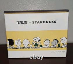 PEANUTS X STARBUCKS 2025 Tasse en céramique amitié 14 oz Snoopy, Charlie Brown +