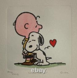 ParkWest Gallery United Feature Syndicate Peanuts Charlie Brown & Snoopy Eau-forte
