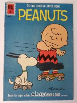 Peanuts 11 Charlie Brown Snoopy Linus Patty à la menthe Lucy - Âge d'argent - 1961