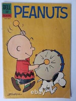 Peanuts 13 Âge d'Argent Charlie Brown Snoopy Linus Patty à la Menthe Lucy 1962