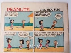 Peanuts 13 Âge d’argent Charlie Brown Snoopy Linus Patte de Menthe Lucy 1962