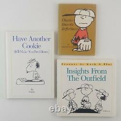 Peanuts 15 Book Lot Charlie Brown Snoopy Comics Charles M. Schulz 60s Présent