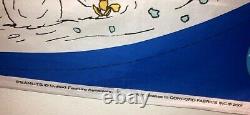 Peanuts A Charlie Brown Christmas Tree Skirt Nappe 2 Panneaux Couture Snoopy