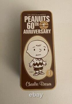 Peanuts Charlie Brown 60e Anniversaire Statue Figurine Dark Horse Schulz 38/650