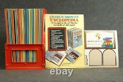 Peanuts Charlie Brown Cyclopedias Rare Introduction Index Snoopy 15 Volume Set