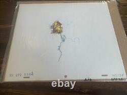 Peanuts Charlie Brown Et Snoopy Production Animation Cel & Drawing Woodstock