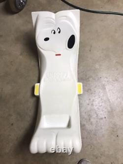 Peanuts Charlie Brown SNOOPY Rock'N Slide Knickerbocker 1979 Fauteuil Berçant