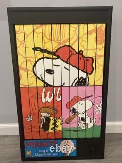Peanuts Charlie Brown & Snoopy Baseball Art Animé Power Pictures Nouveau