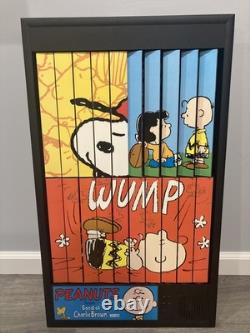 Peanuts Charlie Brown & Snoopy Baseball Art Animé Power Pictures Nouveau