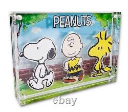 Peanuts Charlie Brown Snoopy Woodstock 1oz Silver 3-coin Set Limited Edition 250