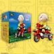 Peanuts Charlie Brown (t-shirt Jaune Tricycle Rouge) Super Cycles Vinyle PrÉcommander