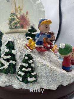 Peanuts Danbury Mint Le globe à neige ultime 2012 super rare ! À LIRE