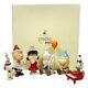 Peanuts Gang Lenox Fête D'anniversaire Figurines Chine Snoopy Charlie Brown Lot De 6