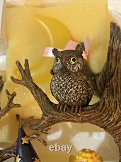 Peanuts Halloween Bienvenue Grande Citrouille Statue Éclairée Danbury Mint SNOOPY