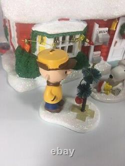 Peanuts Holiday Gift Set Département 56 Traditions Charlie Brown Snoopy Woodstoc