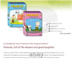 Peanuts L'ensemble d'albums de Snoopy et Charlie Brown Saison 1+2 Animation pour enfants