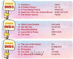 Peanuts L'ensemble d'albums de Snoopy et Charlie Brown Saison 1+2 Animation pour enfants