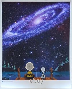 Peanuts La Galaxie Andromède NASA Espace Snoopy Charlie Brown 57/299 Imprimé d'Art Peanuts La Galaxie Andromède NASA Espace Snoopy Charlie Brown 57/299 Imprimé d'Art
