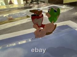 Peanuts Linus et la Couverture Linus et Peppermint Patty Séquence de 3 Cels Prod.