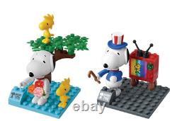 Peanuts Snoopy 70e Anniversaire Souvenirs Figure Set Building Block Toy