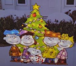 Peanuts Snoopy A Charlie Brown Christmas 36 Outdoor Lighted Sculpture Art De Jardin