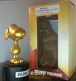 Peanuts Snoopy Charlie Brown Snoopy Film Oscar Figurine Extremly Rare