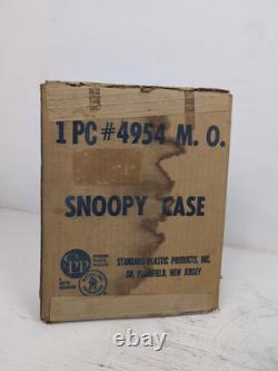 Peanuts Snoopy Mattel Skediddler Avion Ensemble de Jeu 1969 Avec Étui et Boîte