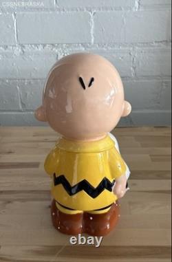Peanuts Snoopy en train de câliner Charlie Brown Bocal à biscuits Westland Giftware SKU#VK8782