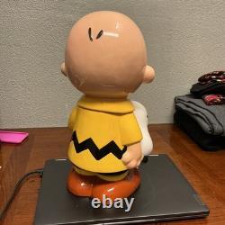 Peanuts Snoopy serrant Charlie Brown dans ses bras Westland Giftware 2010 pot à biscuits RARE