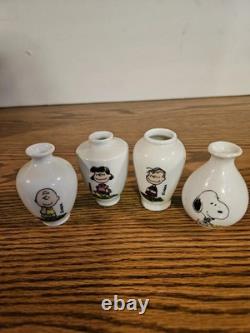 Peanuts / Vases Miniatures Déterminés Snoopy, Charlie Brown, Linus, Lucy