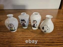 Peanuts / Vases Miniatures Déterminés Snoopy, Charlie Brown, Linus, Lucy