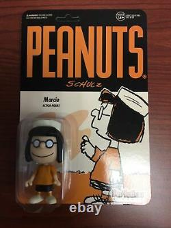 Peanuts Wave 3 Camp Reaction Action Figure Super 7 Set Of 6 Charlie Brown Snoopy